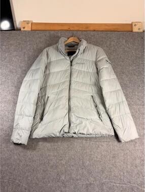 Marmot Down 700 fill Jacket Women's Medium Silver Gray Winter Puffer Coat